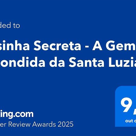 圣卢西亚岛Casinha Secreta - A Gema Escondida Da Santa Luzia公寓 外观 照片